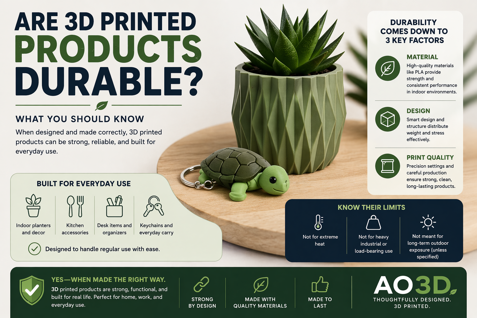 Are 3D Printed Products Durable? What You Should Know