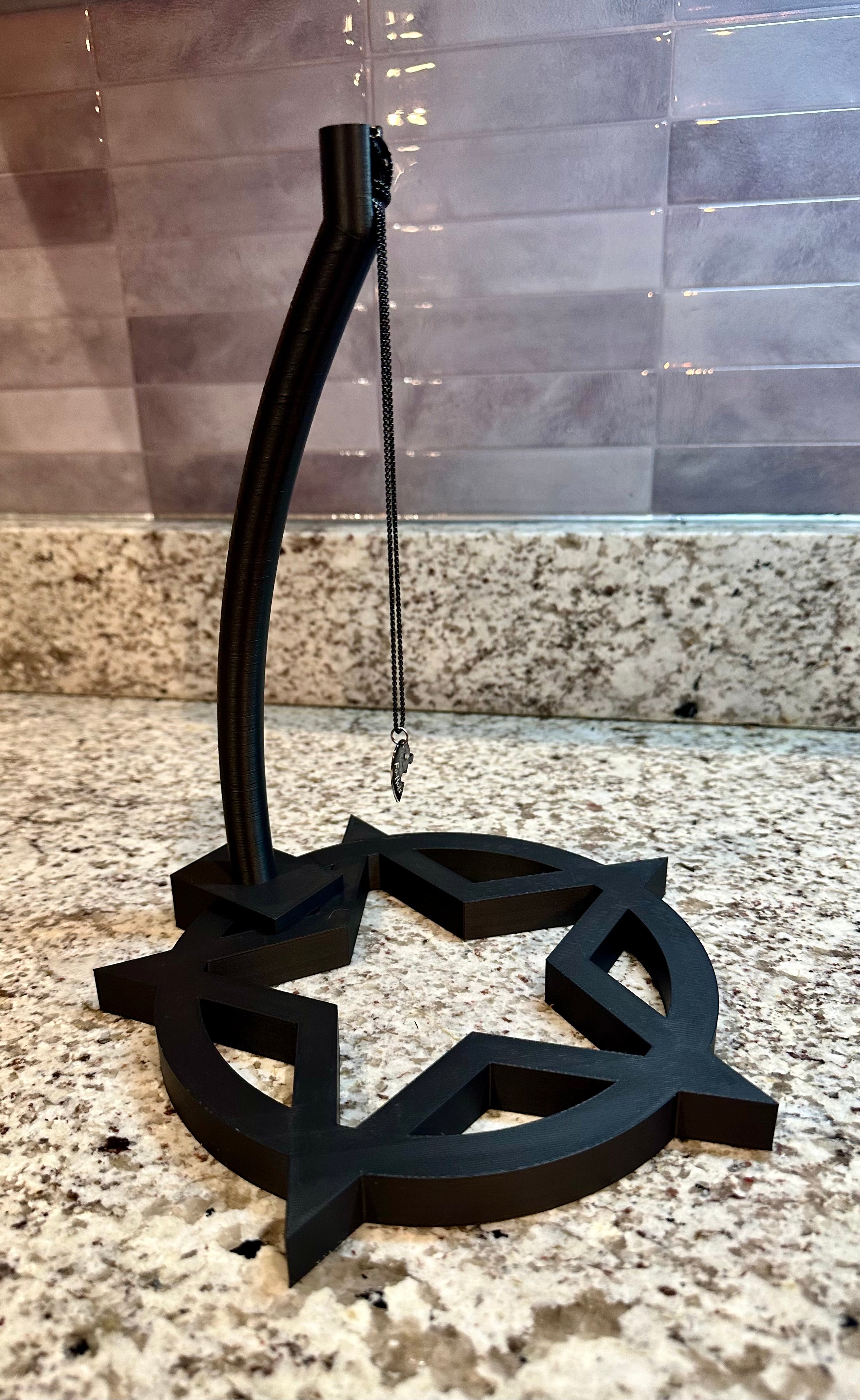 Axis Pendulum Stand – Modern 3D Printed Pendulum Holder with Star Base