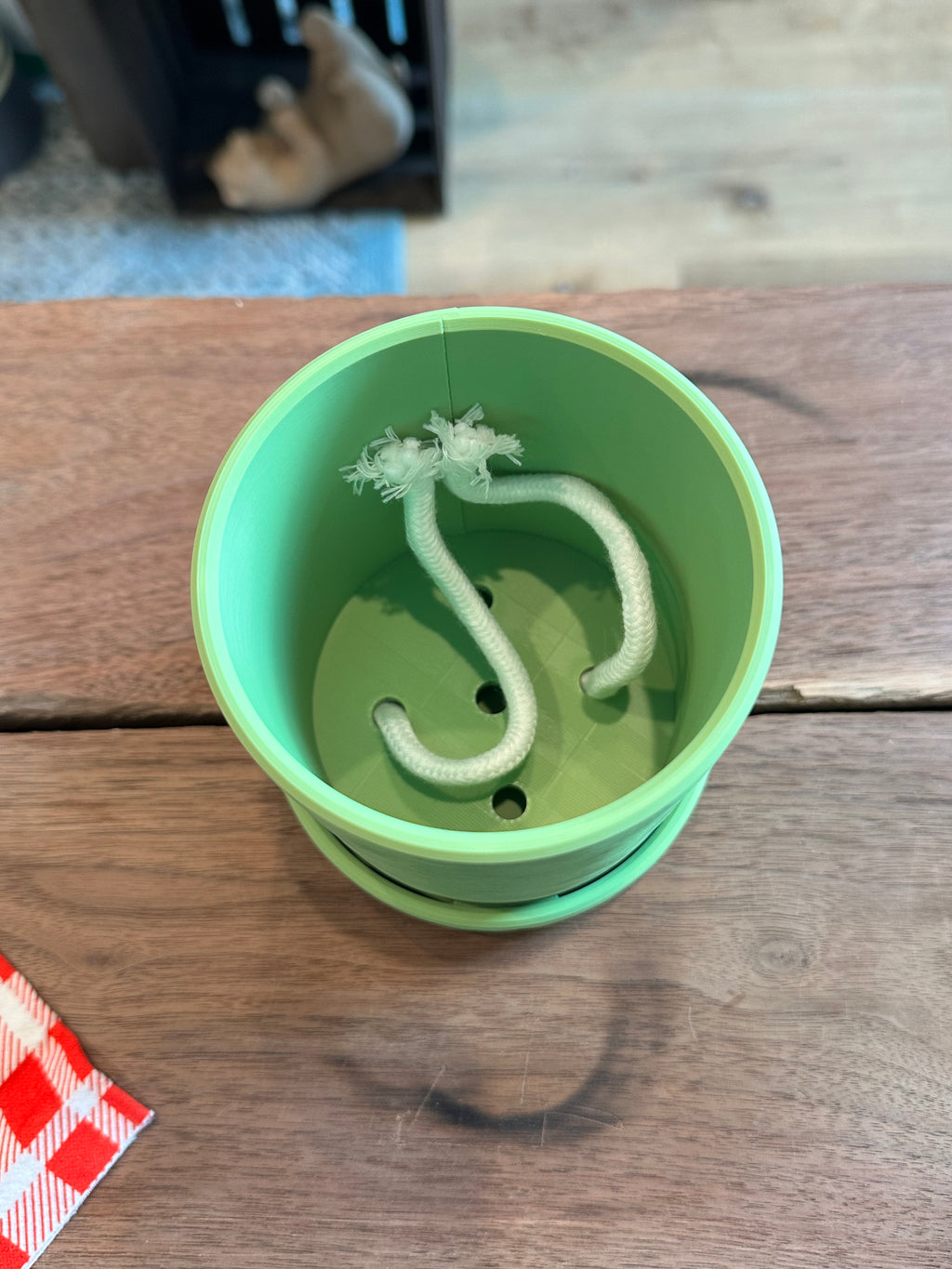 Driftstone Planter – 3D Printed Modern Plant Pot with Rapids Texture | Indoor Planter | Large