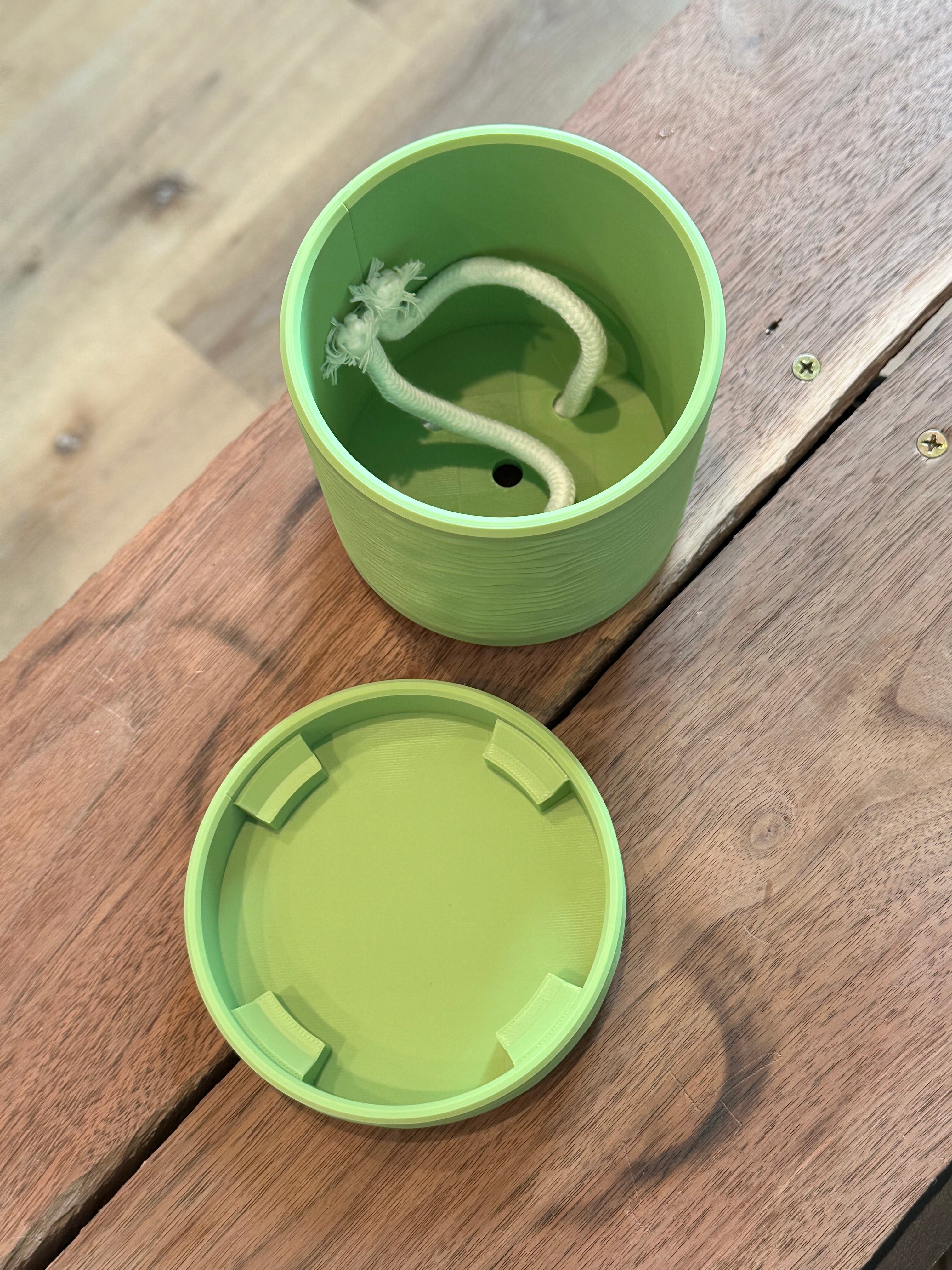 Driftstone Planter – 3D Printed Modern Plant Pot with Rapids Texture | Indoor Planter | Large