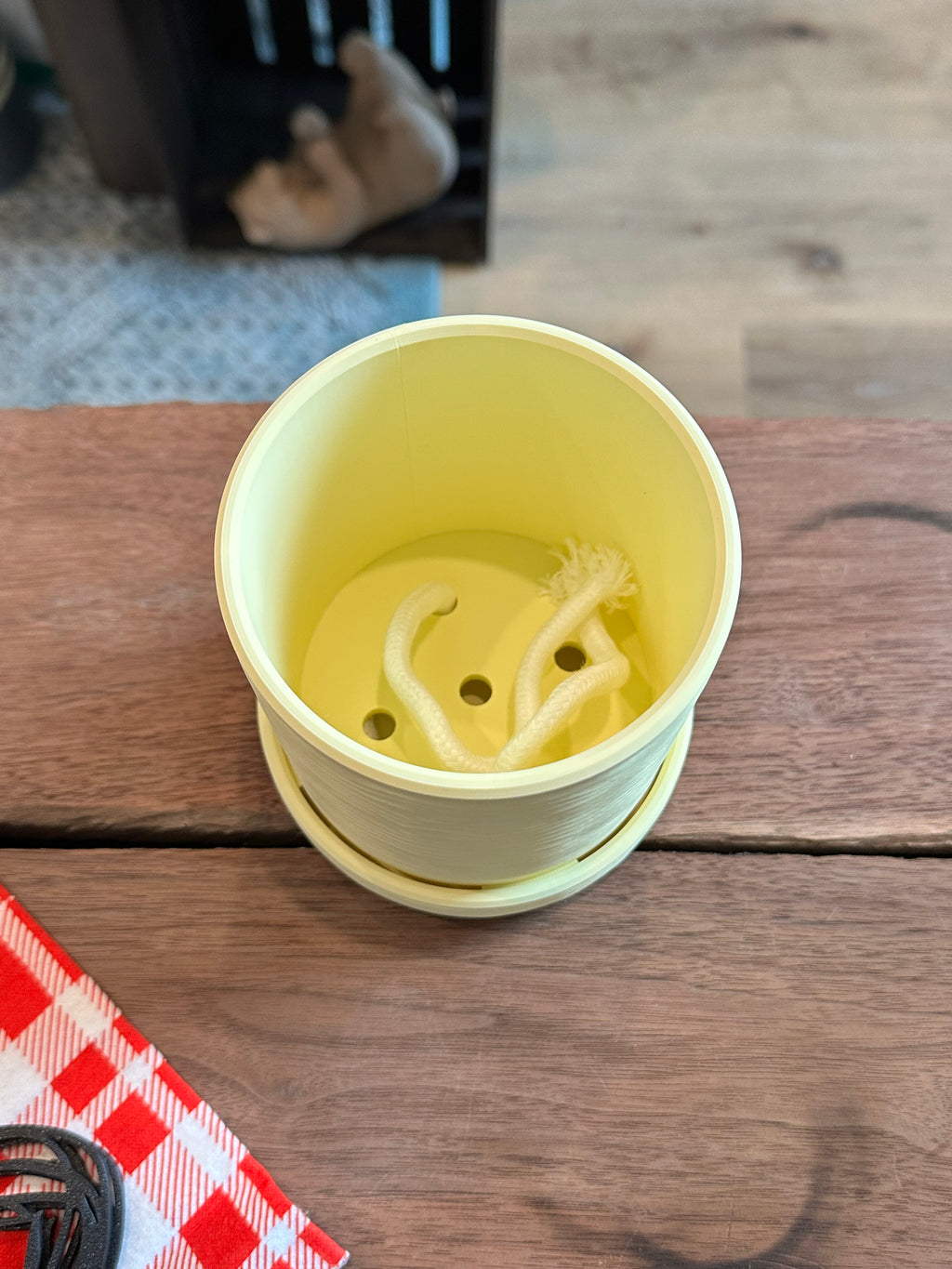 Driftstone Planter – 3D Printed Modern Plant Pot with Rapids Texture | Indoor Planter | Large