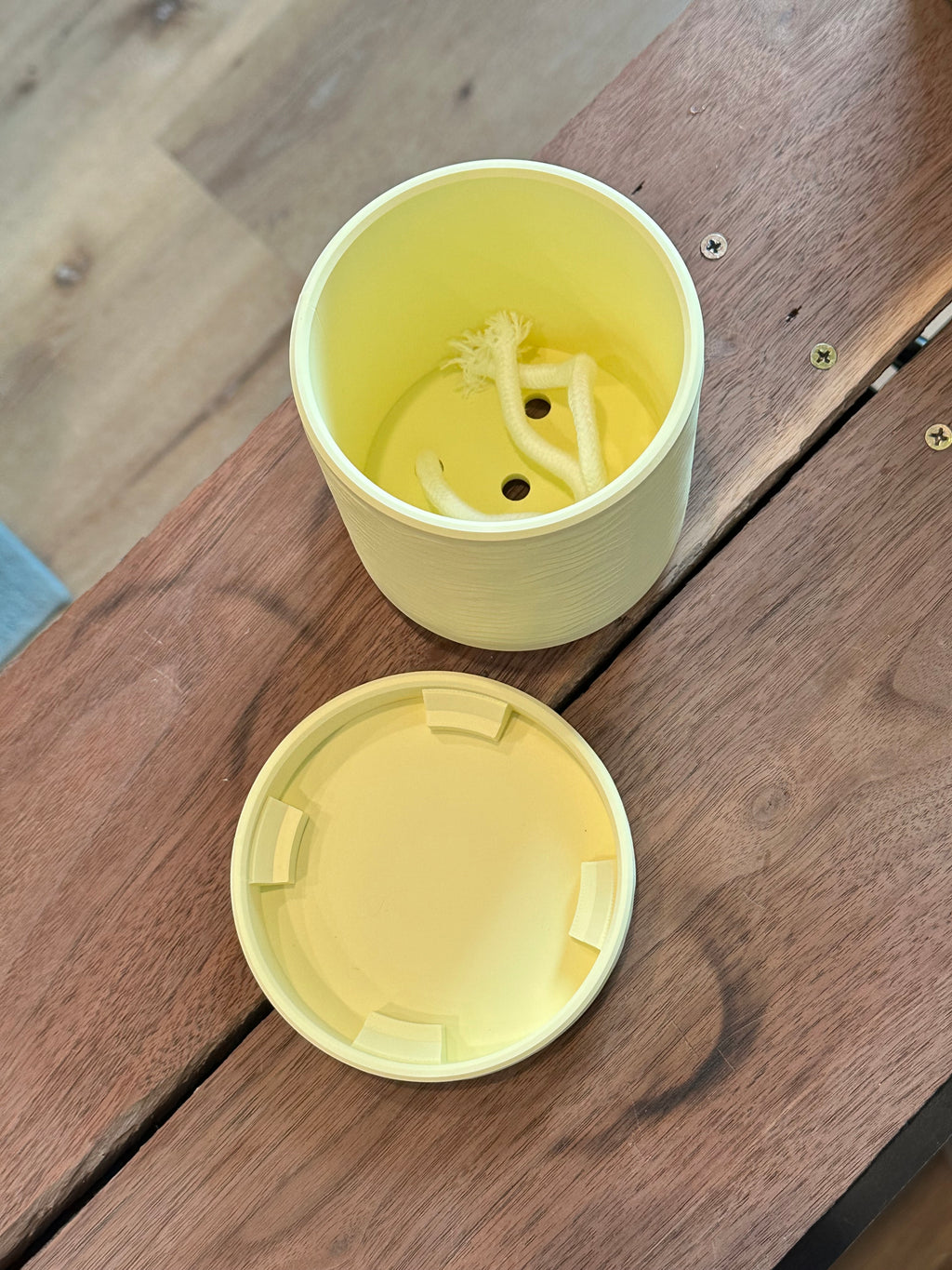 Driftstone Planter – 3D Printed Modern Plant Pot with Rapids Texture | Indoor Planter | Large