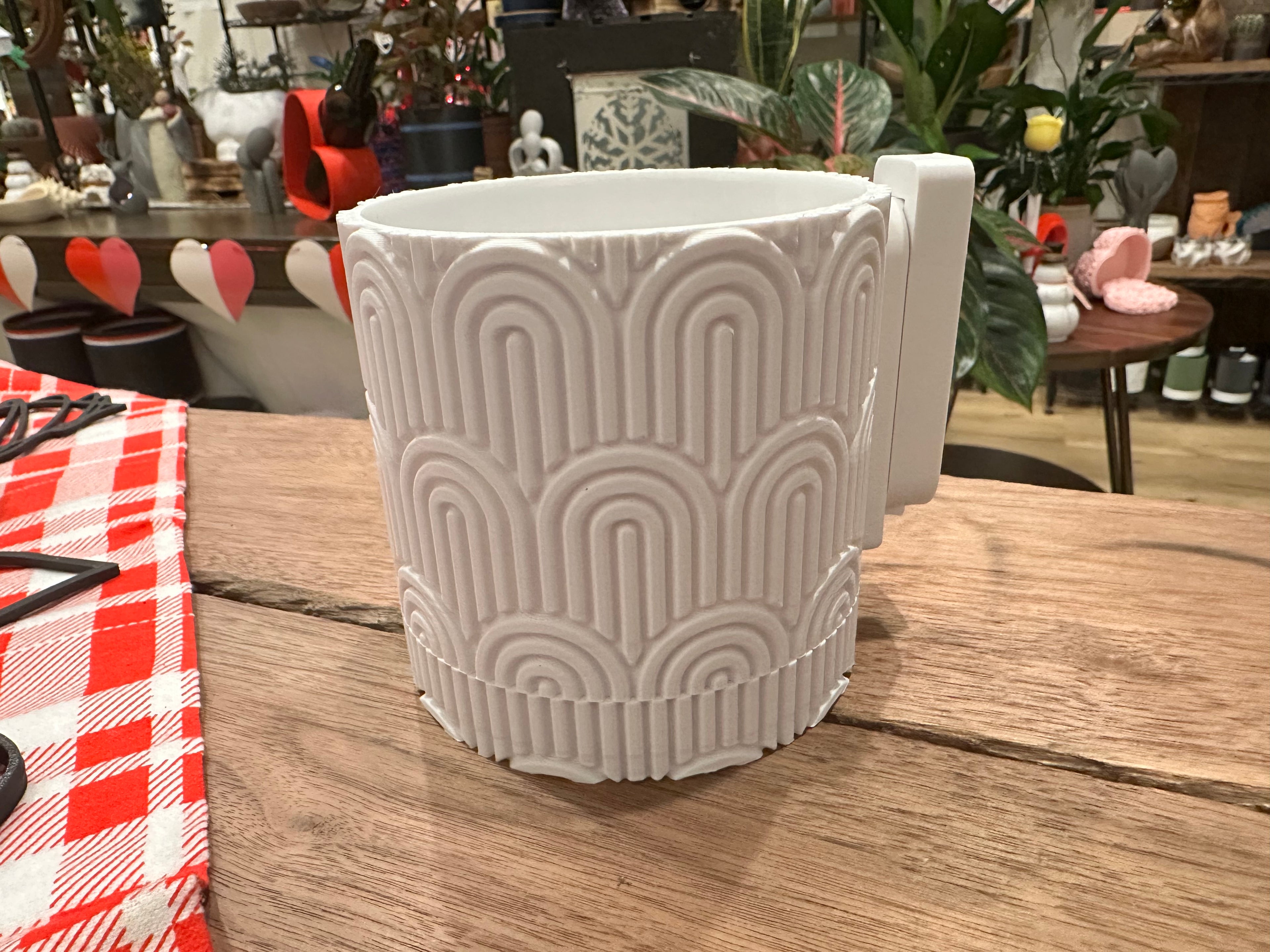 The "Art Deco" Self-Watering Wall Planters