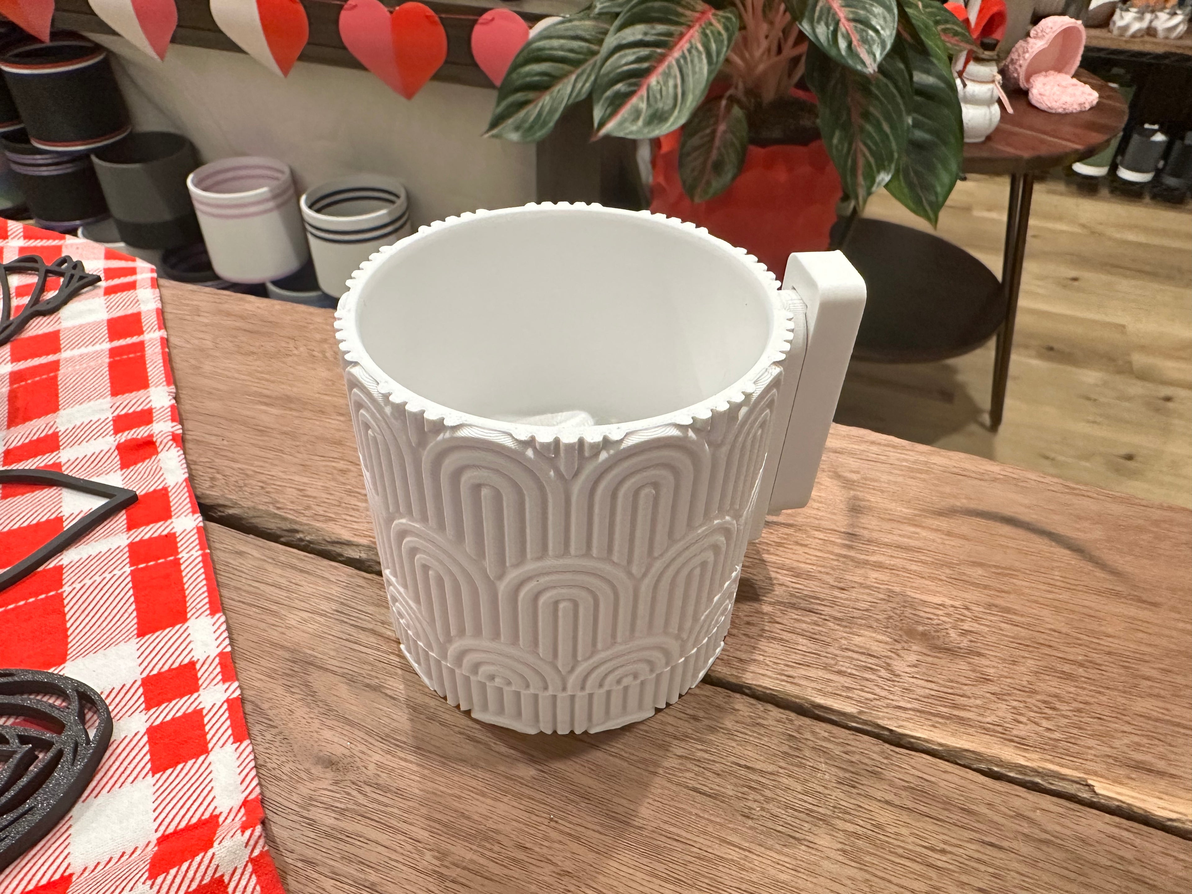 The "Art Deco" Self-Watering Wall Planters