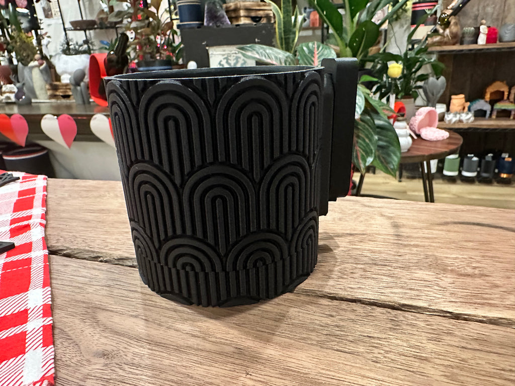 The "Art Deco" Self-Watering Wall Planters