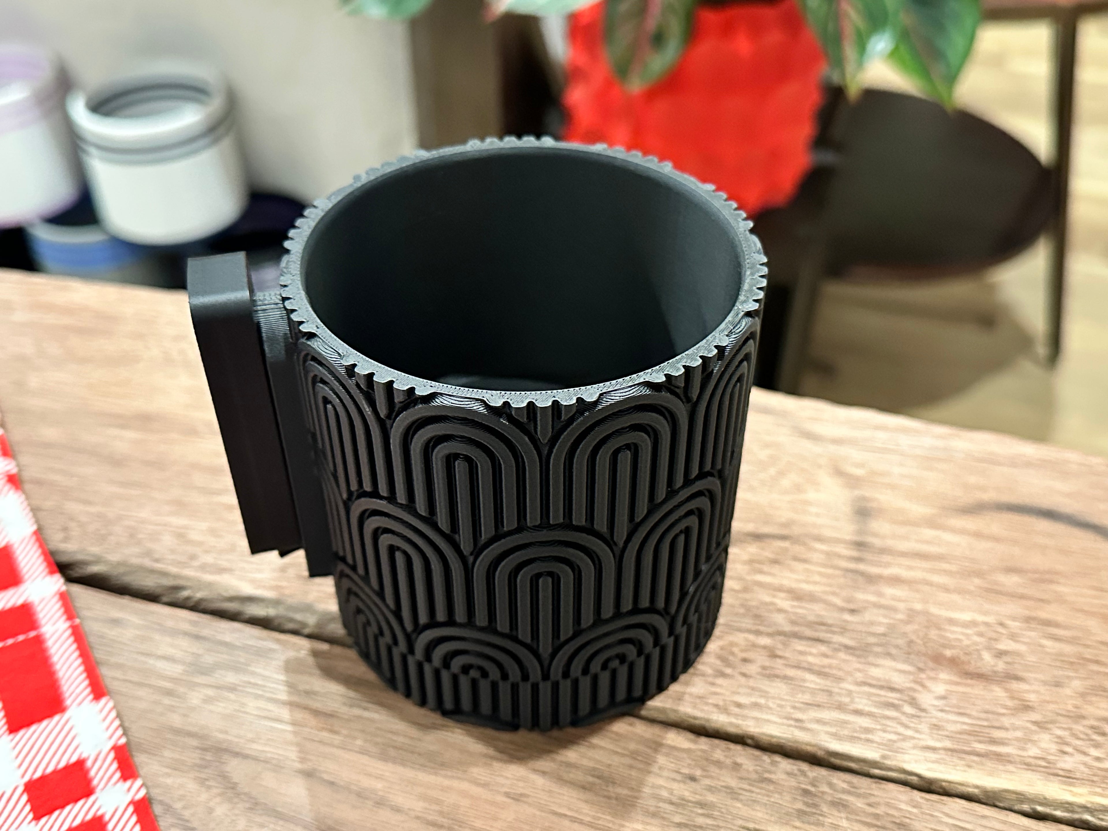 The "Art Deco" Self-Watering Wall Planters