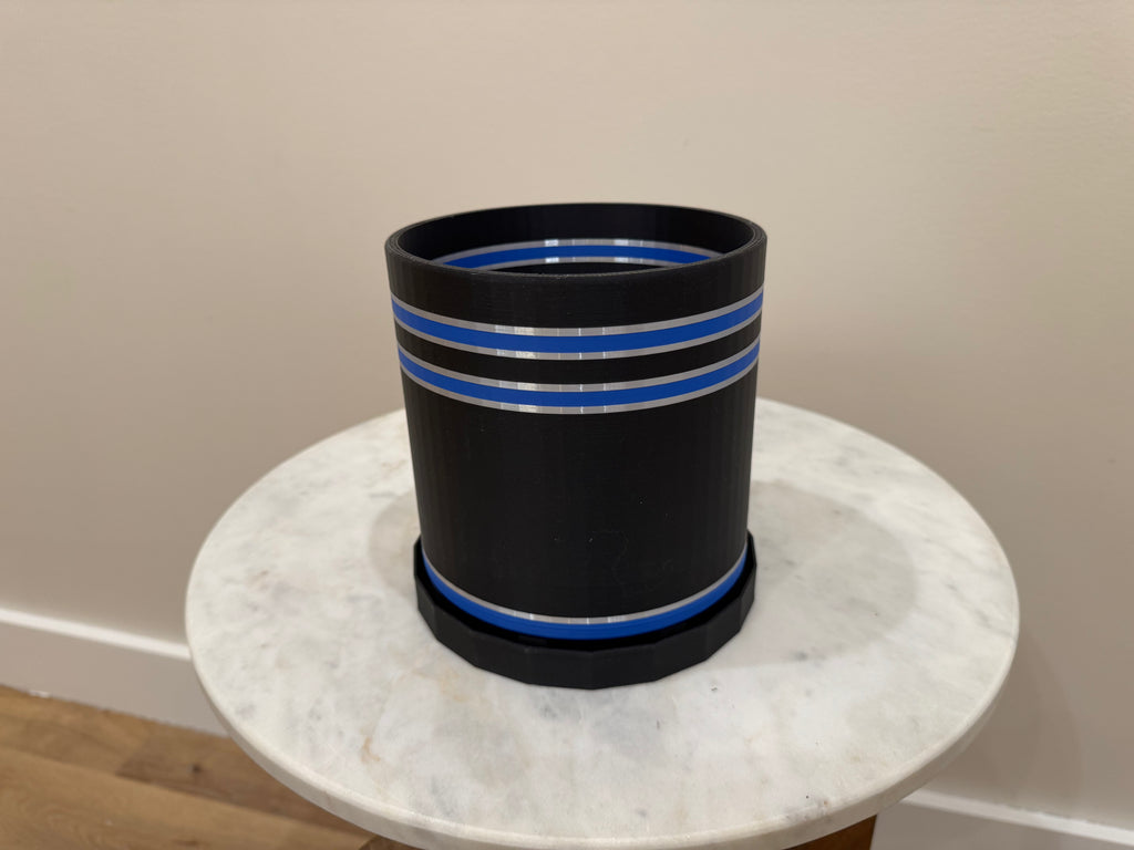 Large Bottom Watering Planter (6x6 Inch) Slim Base