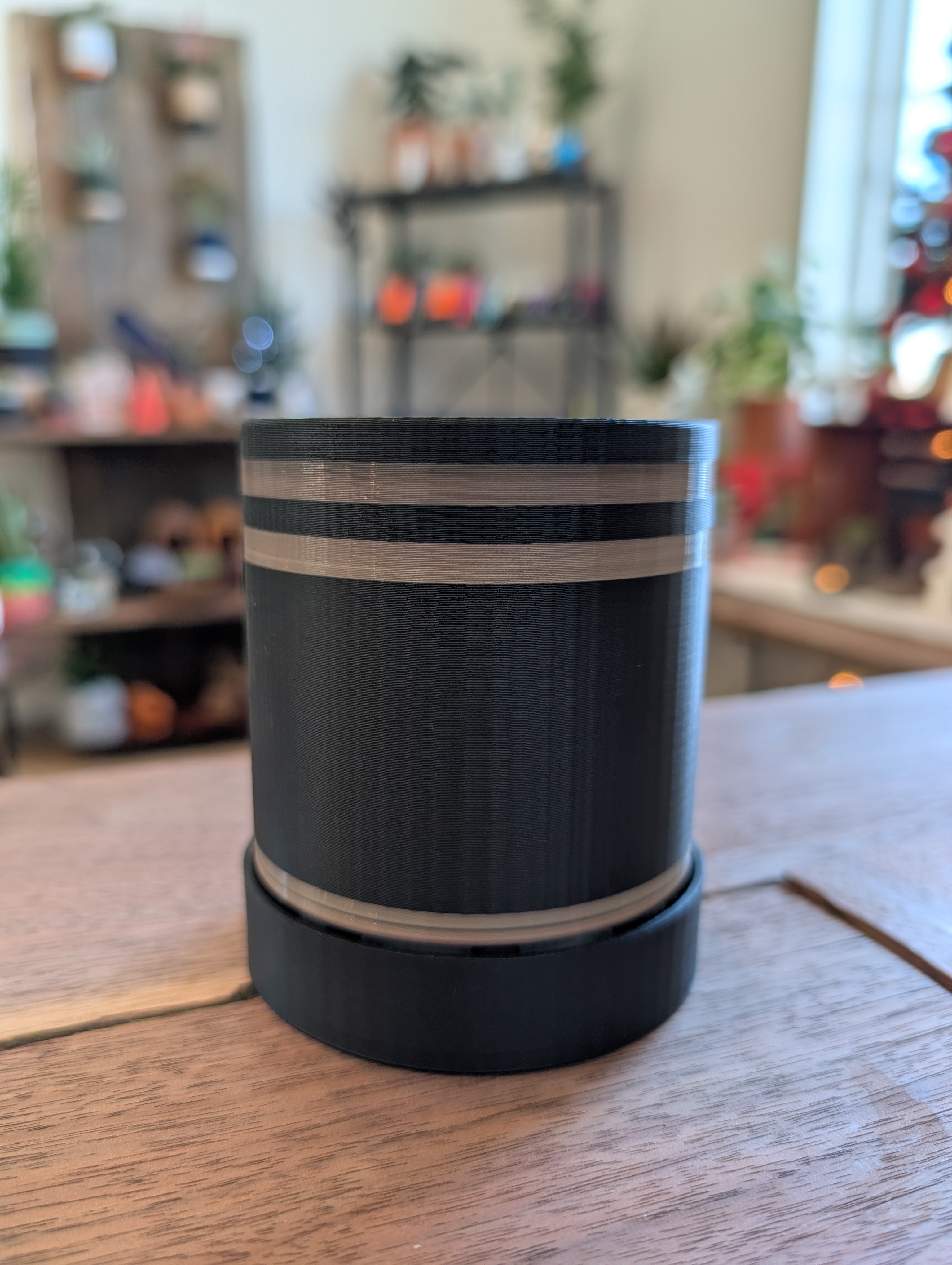 Small Bottom Watering Planter (3x3 Inch) Slim Base