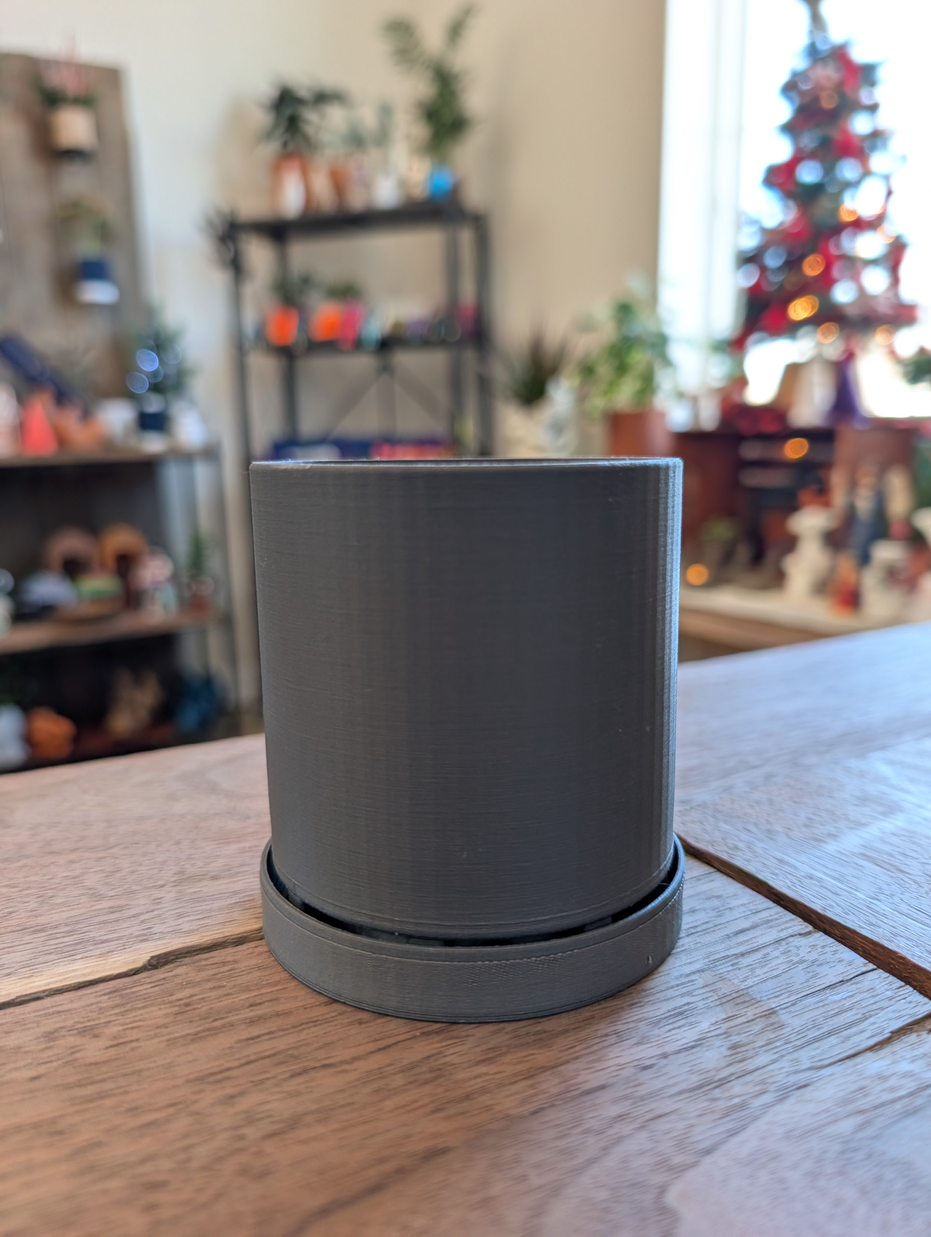 Small Bottom Watering Planter (3x3 Inch) Slim Base