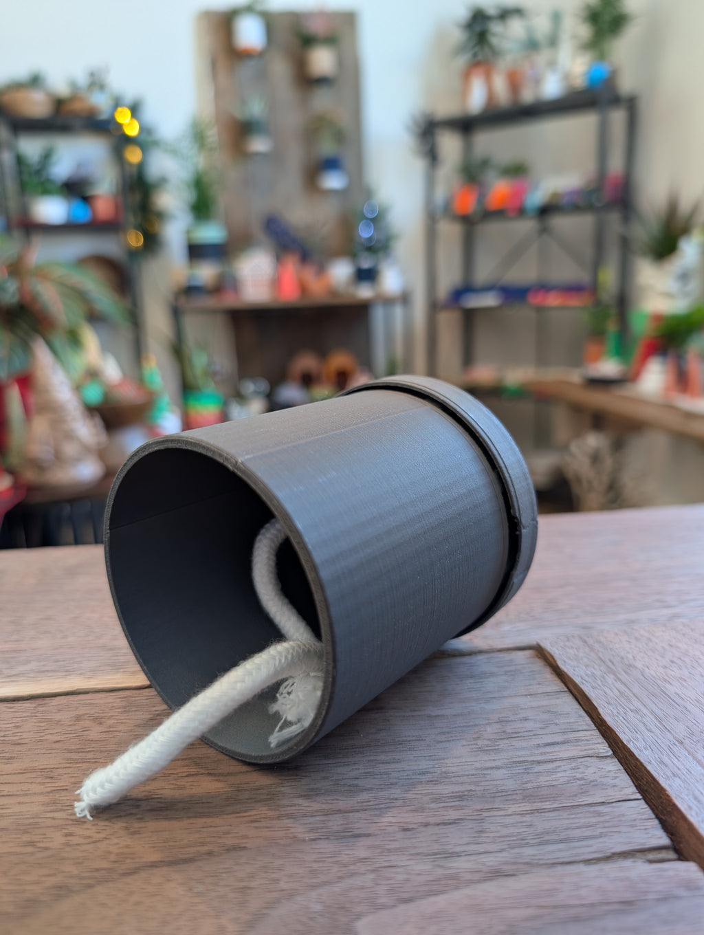 Small Bottom Watering Planter (3x3 Inch) Slim Base