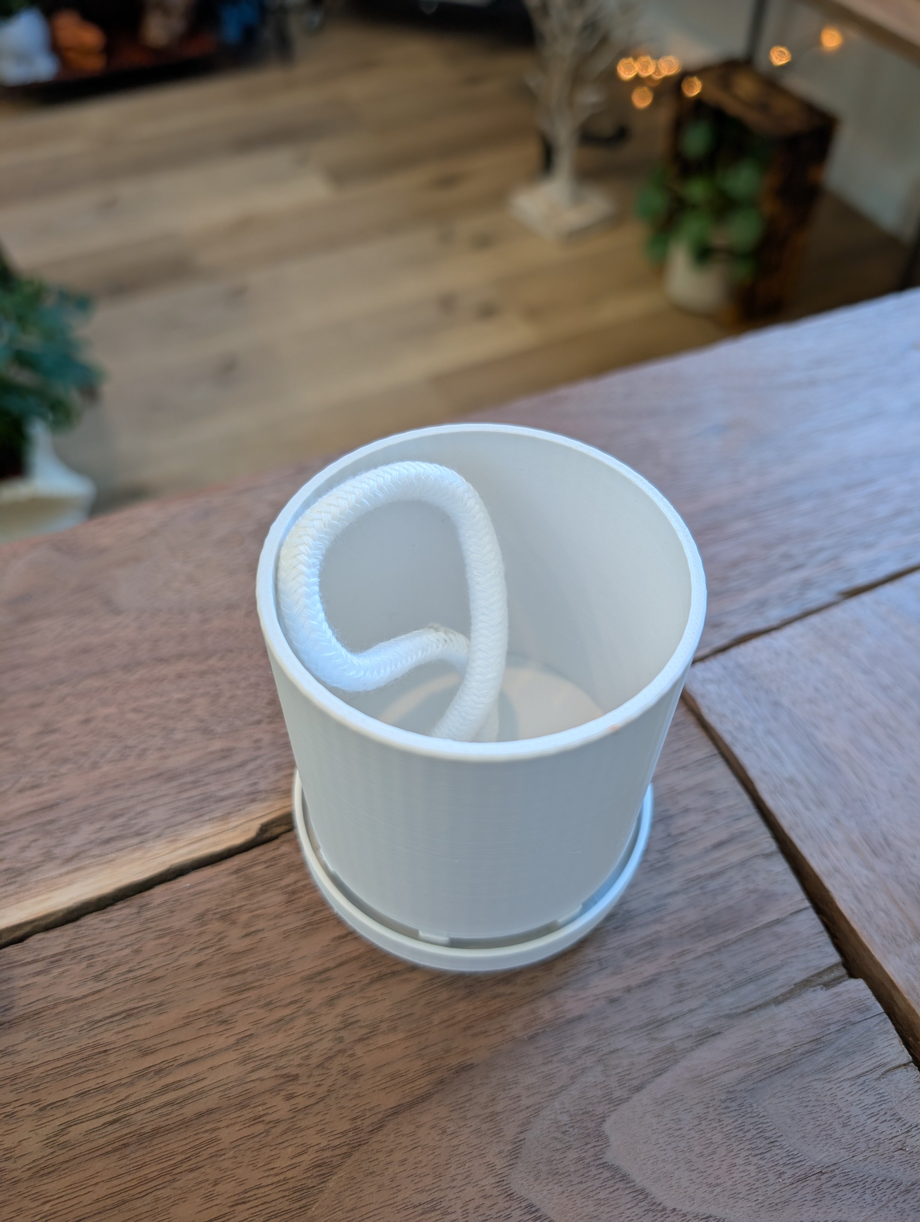 Small Bottom Watering Planter (3x3 Inch) Slim Base