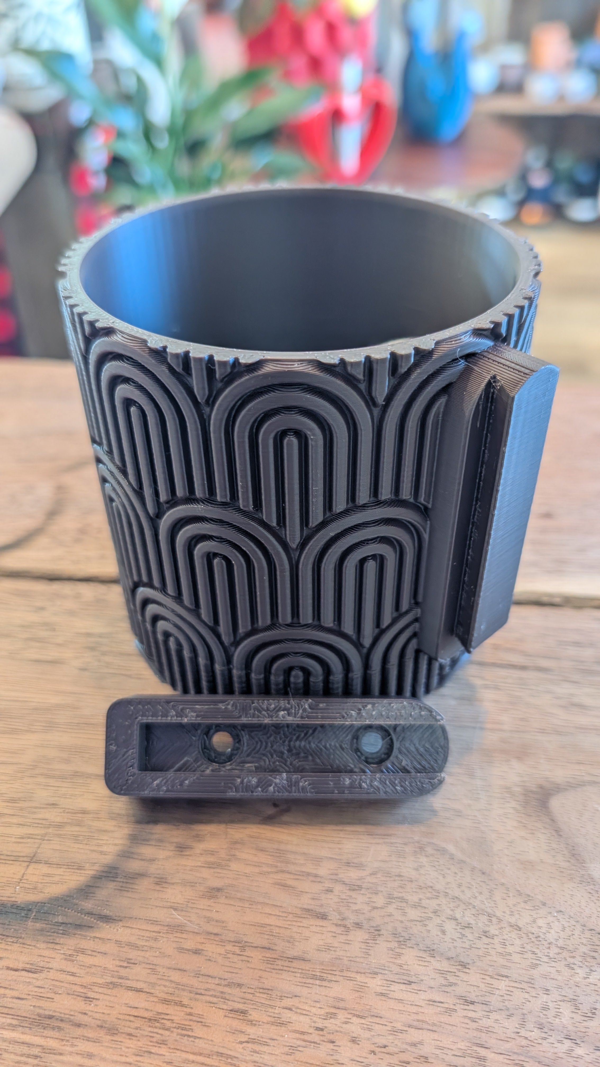 The "Art Deco" Self-Watering Wall Planters