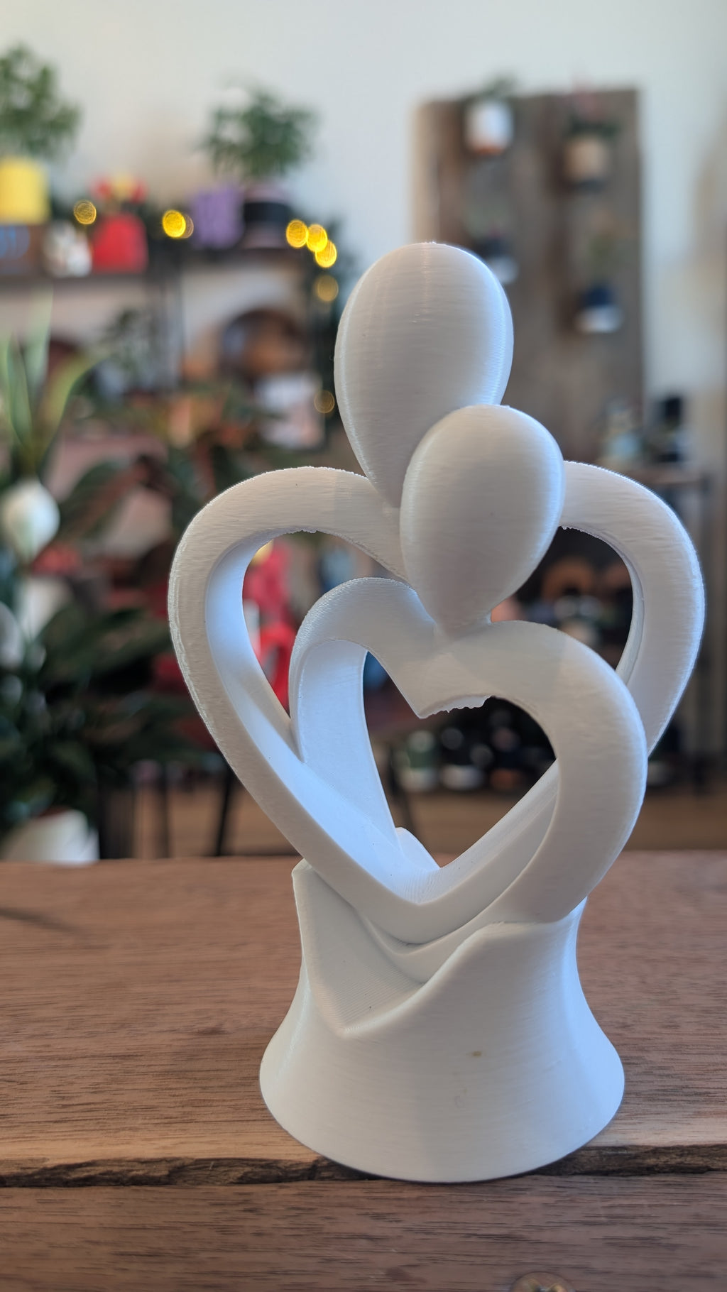The "Ethereal Embrace" Abstract Sculpture