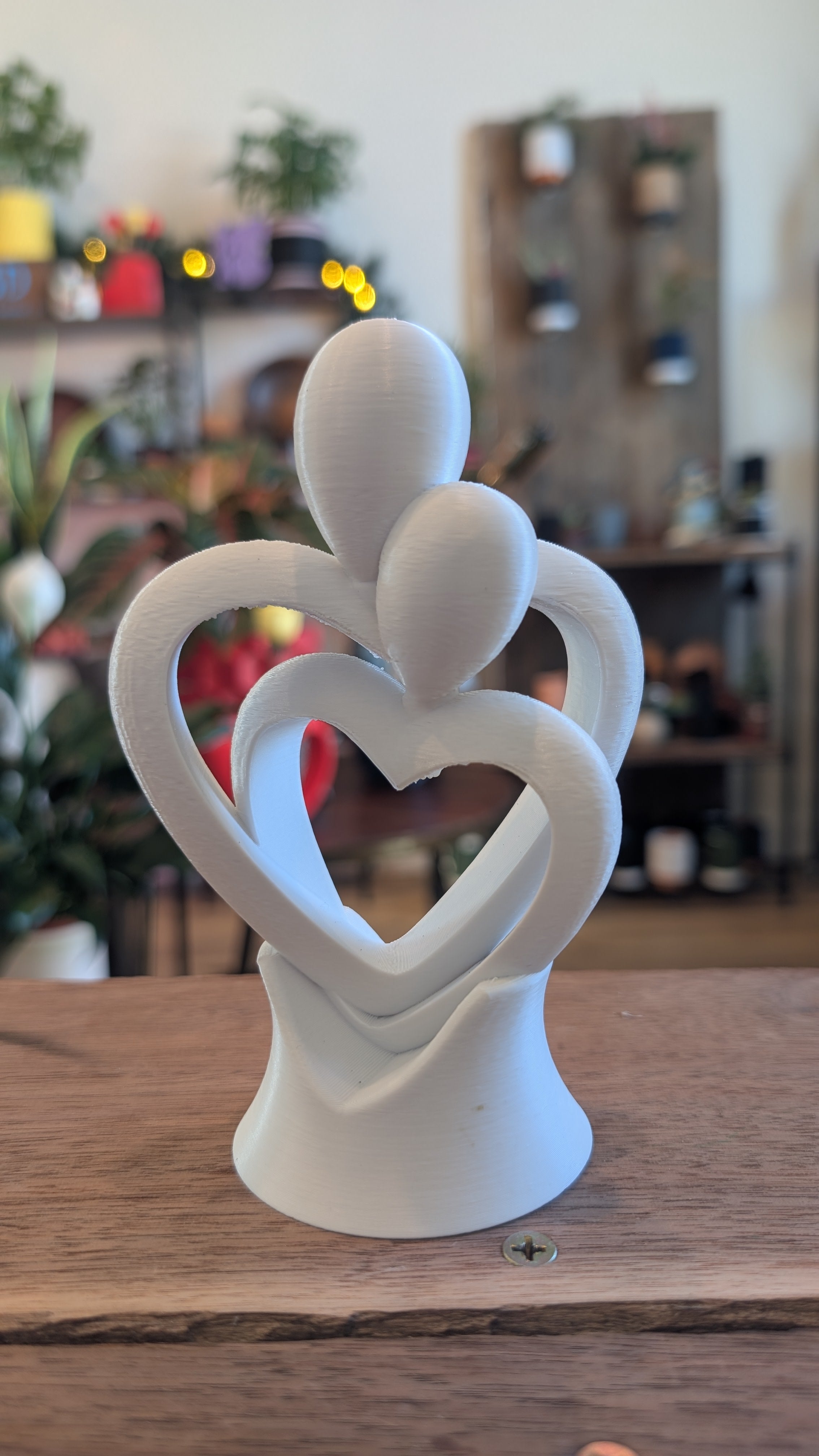 The "Ethereal Embrace" Abstract Sculpture