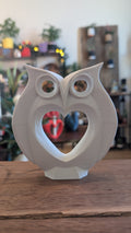 The "Love Owl" Geometric Sculpture