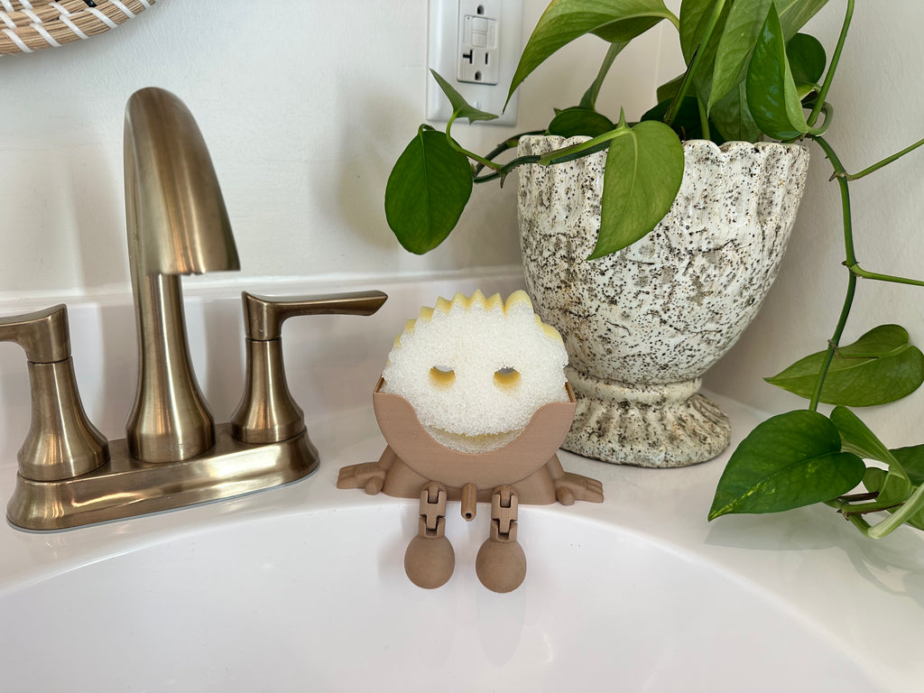3D printed sponge holder for kitchen sink