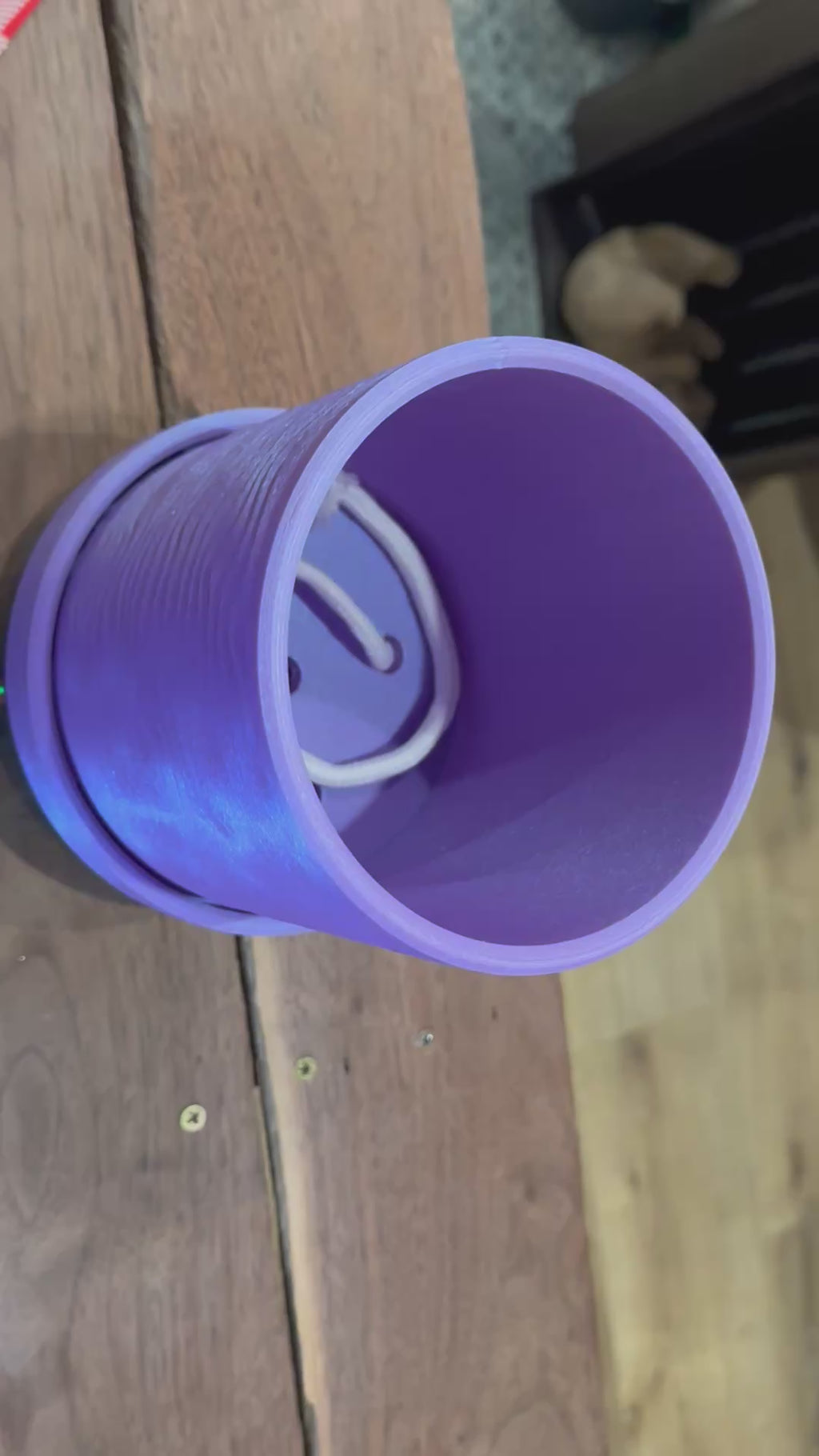 Driftstone Planter – 3D Printed Modern Plant Pot with Rapids Texture | Indoor Planter | Large