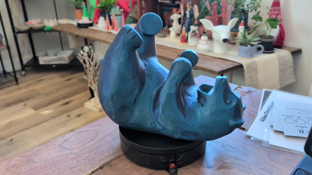 Wine Bottle Display (Bear)